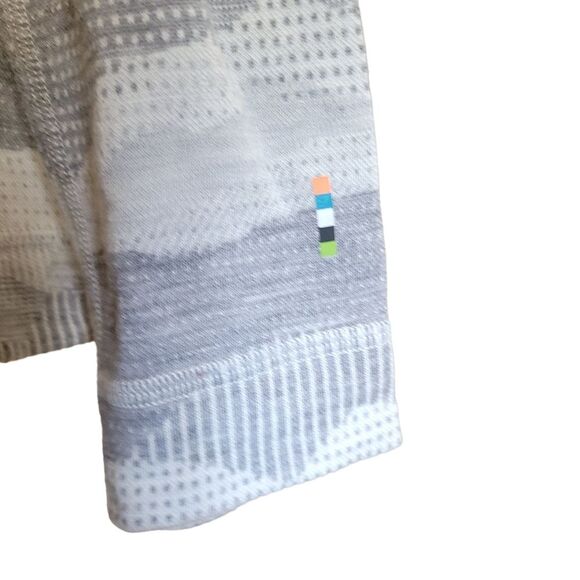SmartWool Women's Classic Base Layer 1/4 Zip Top Print Womens XL 100% Merino - Picture 10 of 13